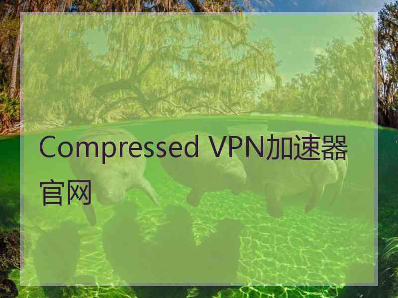 Compressed VPN加速器官网