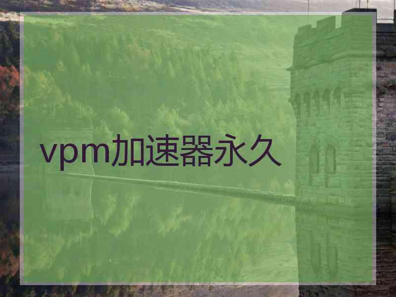 vpm加速器永久