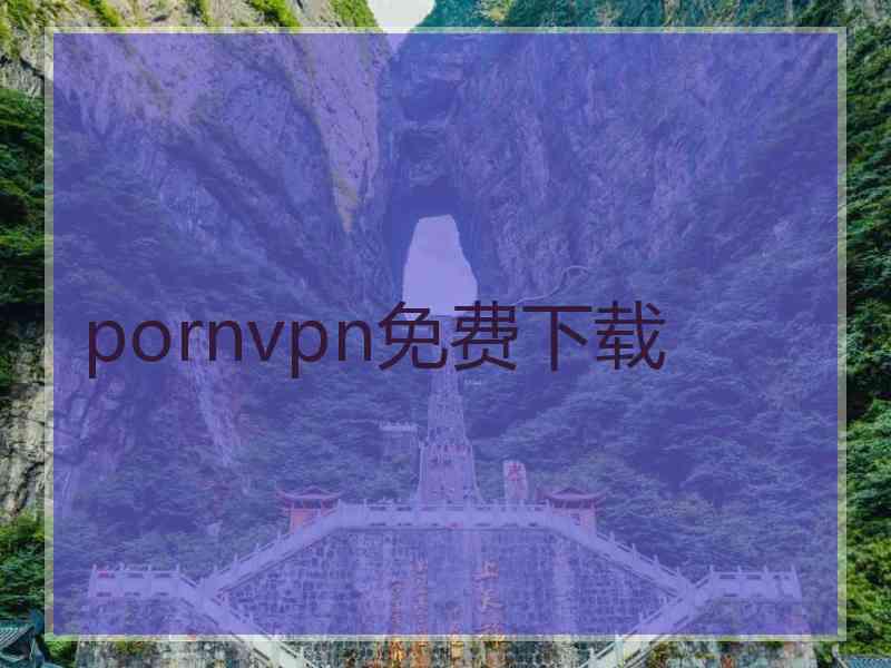 pornvpn免费下载