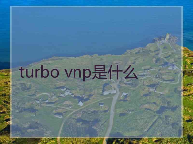 turbo vnp是什么