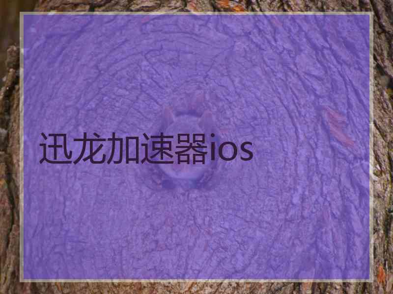 迅龙加速器ios