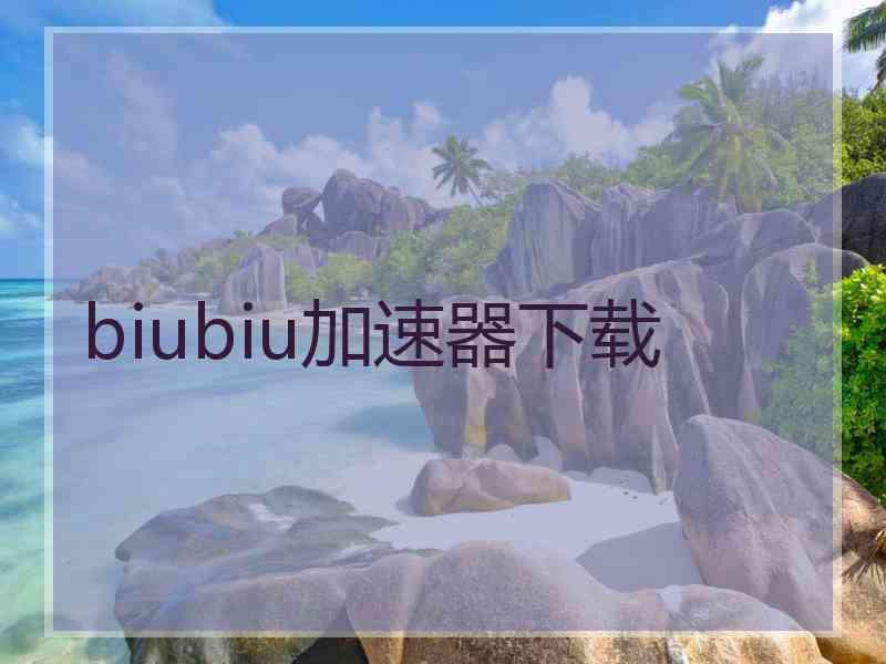 biubiu加速器下载