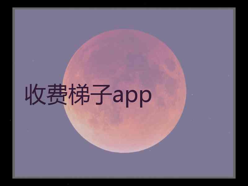 收费梯子app