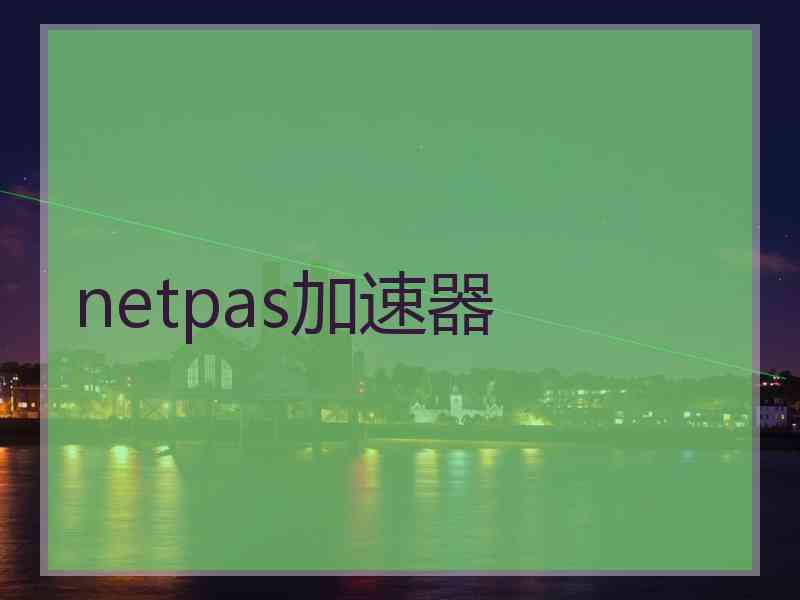 netpas加速器