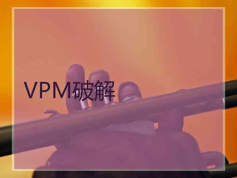 VPM破解