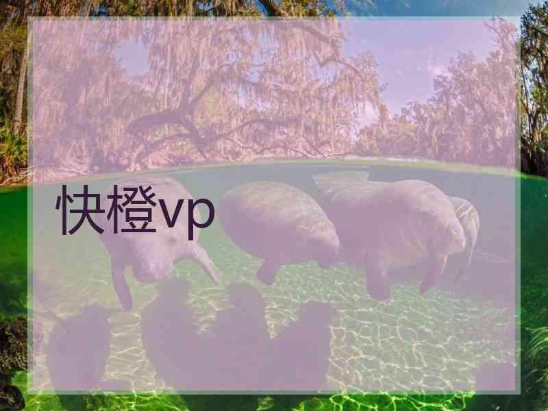 快橙vp