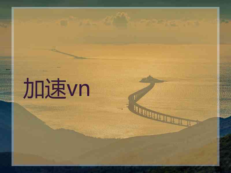 加速vn