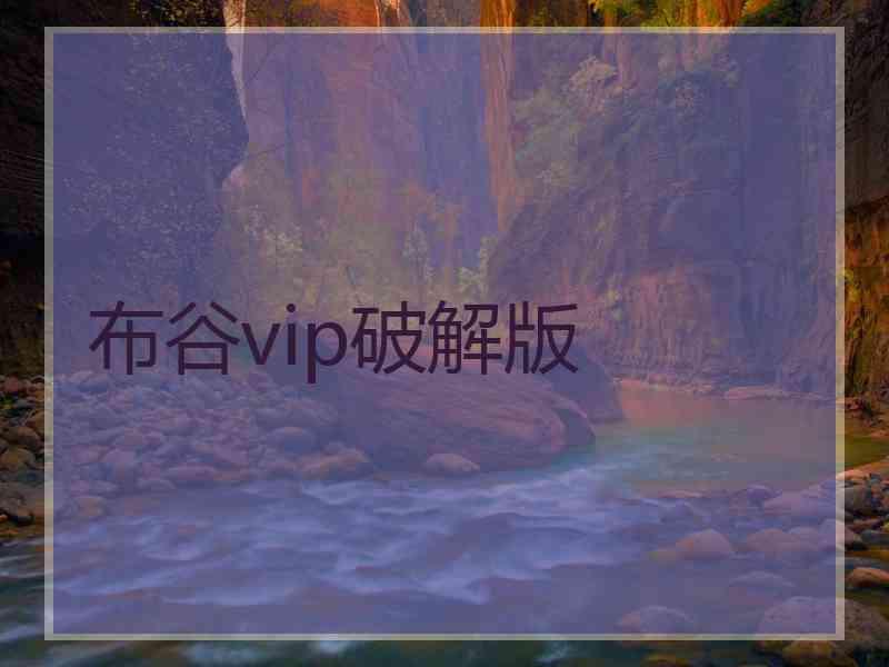 布谷vip破解版