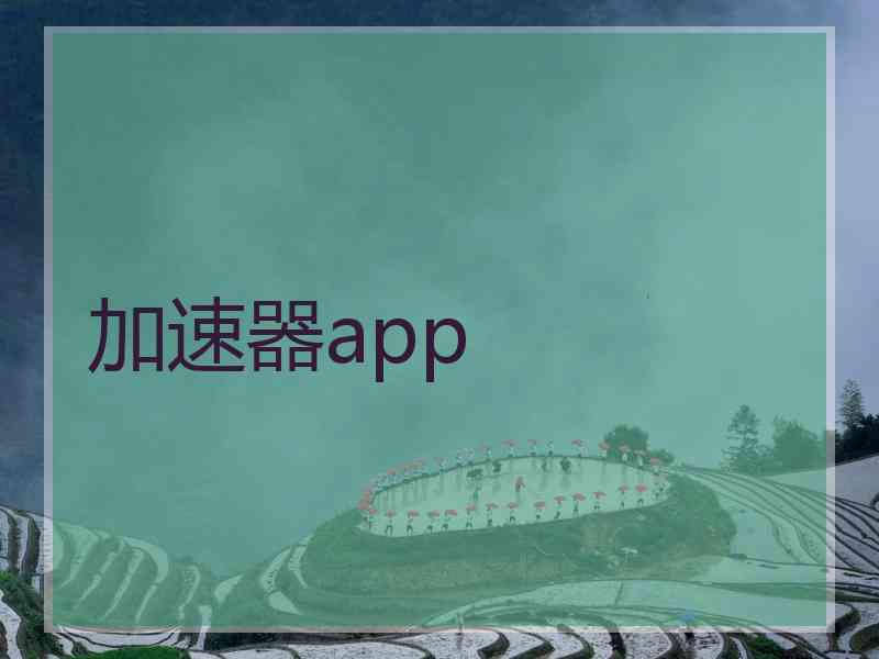 加速器app