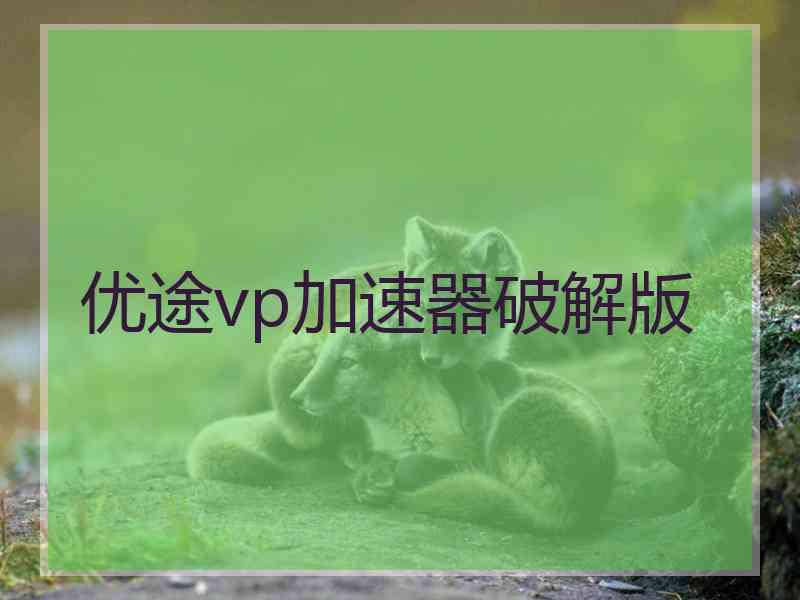 优途vp加速器破解版