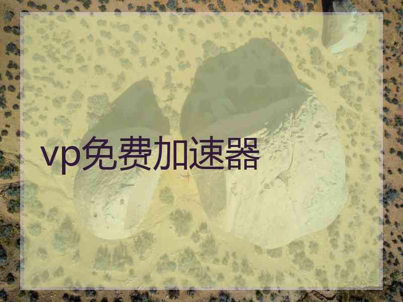 vp免费加速器