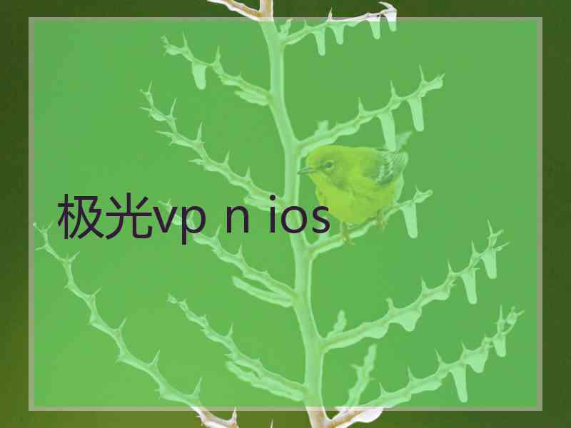 极光vp n ios