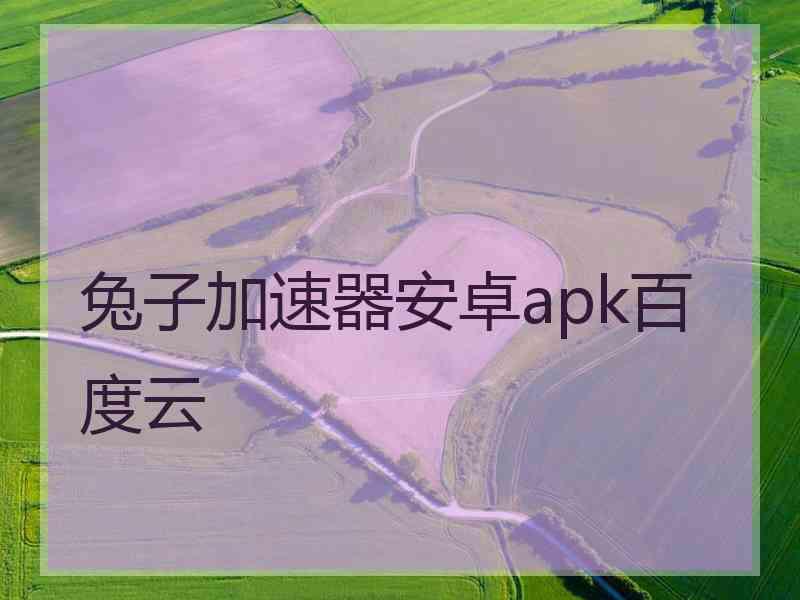 兔子加速器安卓apk百度云