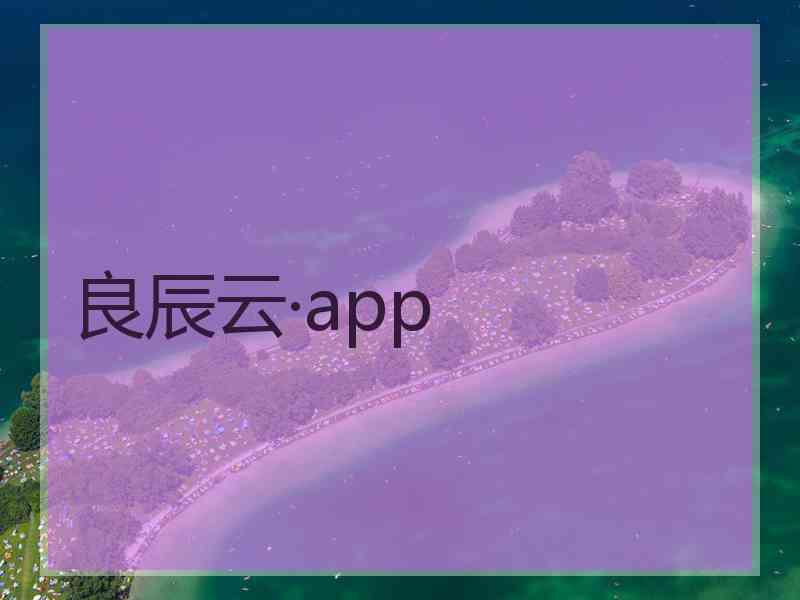 良辰云·app