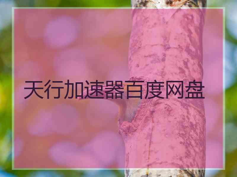 天行加速器百度网盘