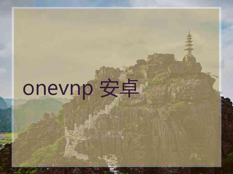 onevnp 安卓