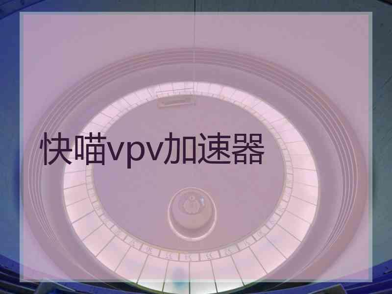 快喵vpv加速器