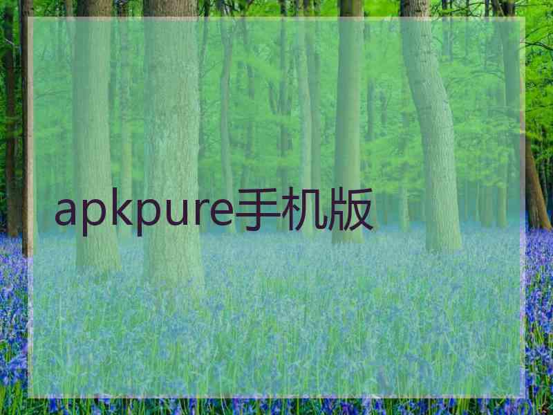 apkpure手机版