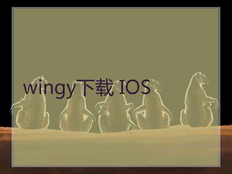 wingy下载 IOS