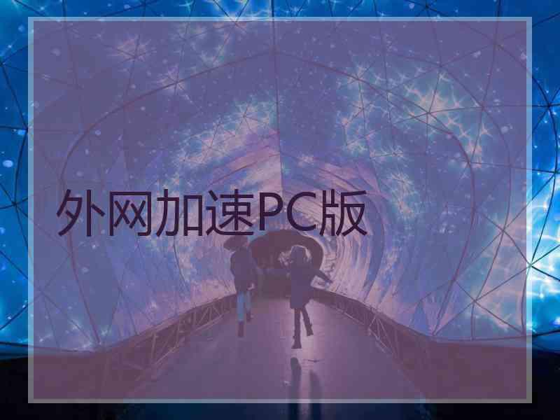 外网加速PC版