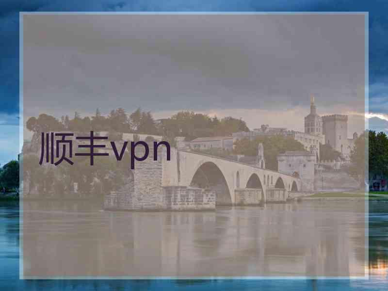 顺丰vpn