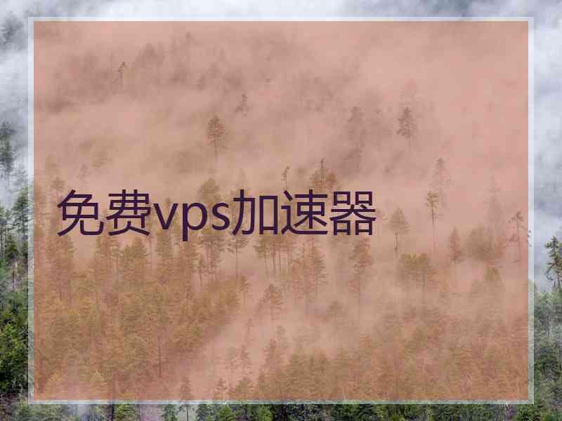 免费vps加速器