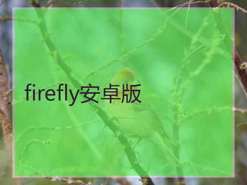 firefly安卓版