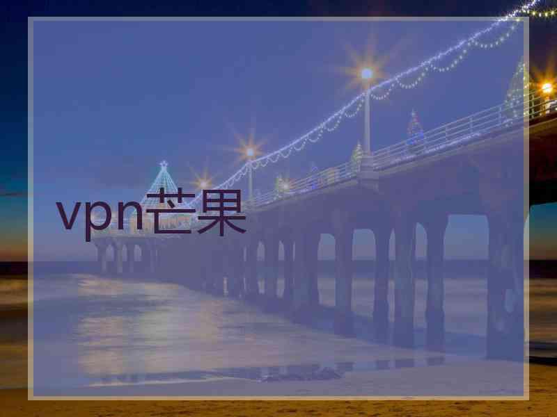 vpn芒果