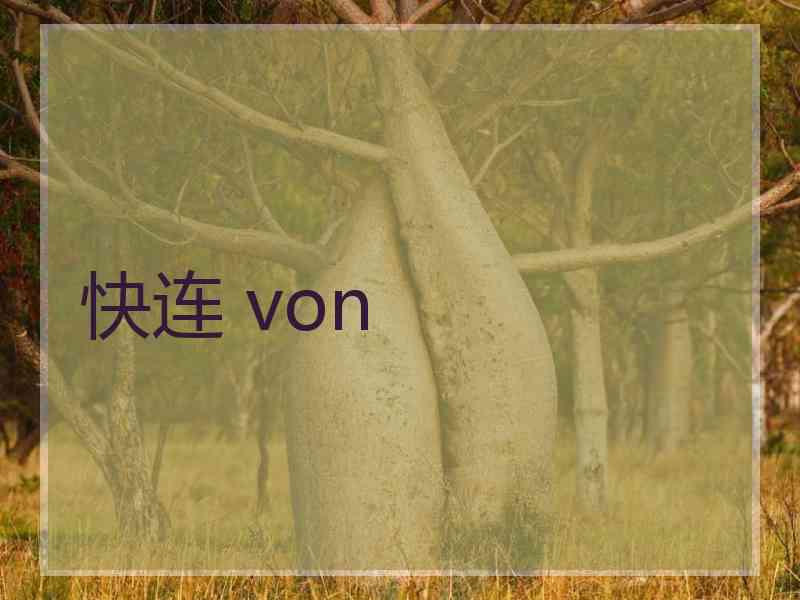 快连 von