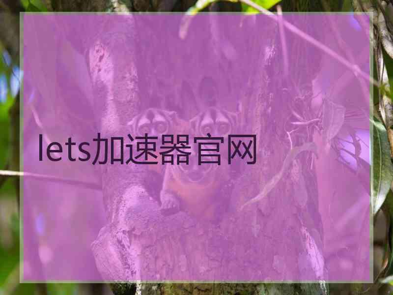 lets加速器官网