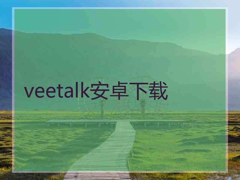 veetalk安卓下载