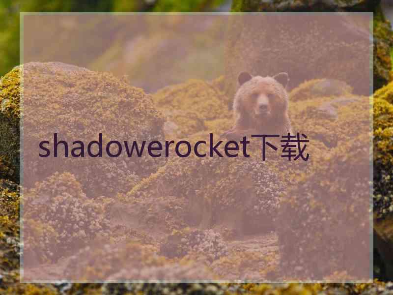 shadowerocket下载